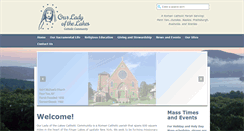 Desktop Screenshot of ourladyofthelakescc.org